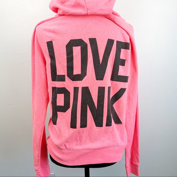 PINK Victoria's Secret Jackets & Blazers - Love Pink Fleece Full Zip
